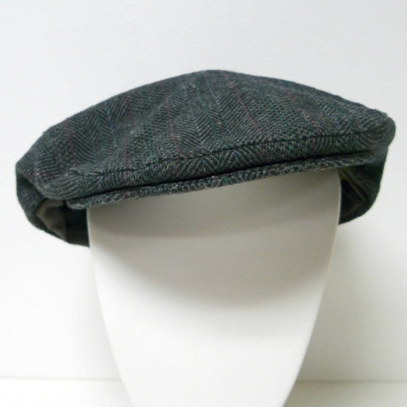 wool blend flat cap